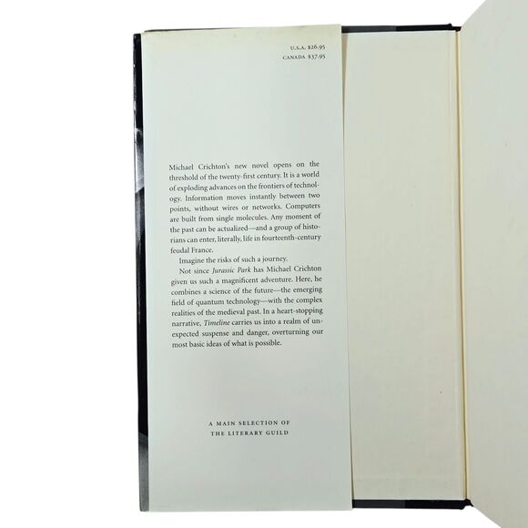 Timeline by Michael Crichton - Hardcover - Picture 3 of 7